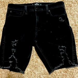Hollister Mens Sz 32W skinny denim short